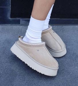 Designer shoes Tasman slippers Dazz plush thermal insulation cotton snow boots half sandals and australia UGGsity High quality shoes