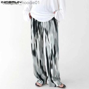 Men's Pants 2023 Korean Style Men Pantns Fashion Sagging Pit Stripe Texture Gradual Trousers Leisure Hot Selling Long Pants S-5XL L231129