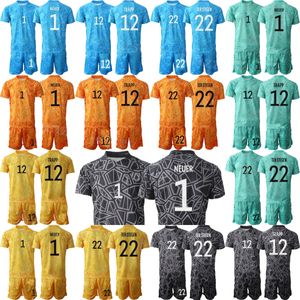 National Team Men Soccer Germanys målvakt Sven Ulreich Jersey Set 2022-23 Långärmad Manuel Neuer Kevin Trapp Marc-Andre Ter Stegen Oliver Kahn Football Shirt