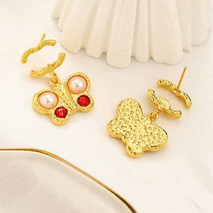 Huggie Hoop Huggie Stud Küpe Kadınlar 18K Altın İnci Cazibesi Küpe Lüks Bahar Yeni Mücevher Küpe Tasarımcısı Sevgi Hediyeleri Düğün Parça