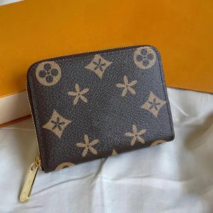 AAA Luxurys women men Designers key Wallets Purses Fashion Short ZIPPY Wallet Card Holders Empreinte Leather Embossing Classic Zipper Pocket Pallas Bag Zip coin