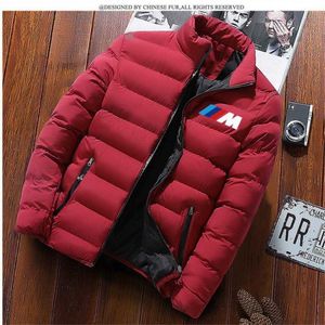 2023 Nya män Motorcykel för BMW Autumn och Winter Hot Sale Six-Color Cotton Sacka Jacka Casual Hooded Solid Color Fashion Coat T230819