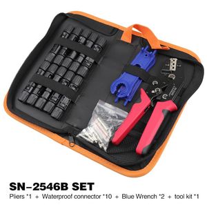 Tang Crimping Pliers Set Terminal Eletrico Wire Clip Connector Electric Wiring Tools Crimper For MC Tool Plier Solar Energy 2546B 4