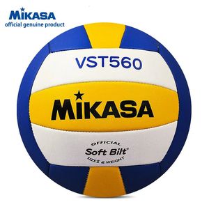 Bolas originais de vôlei VST560 tamanho macio 5 marca bola de treinamento de competição interna FIVB oficial 231128