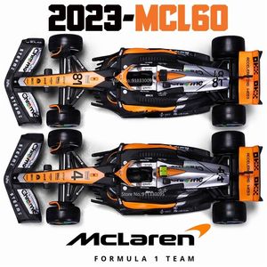 Diecast Model Bbrago 1 43 2023 McLaren Team MCL60 4 Lando Norris 81 Oscar Piastri F1 Aloy Super Toy Die Die Cast Car Model 231128