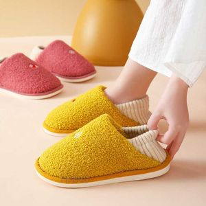 Home Cms7 Shoes October Moon Cotton Slippers Womens Autumn and Winter Bag Heel Postpartum Soft Bottom Pregnant