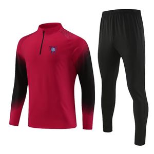 San Lorenzo de Almagro Freizeit-Sportbekleidung für Herren, Outdoor-Sportbekleidung für Erwachsene, atmungsaktives Sweatshirt mit halbem Reißverschluss, Jogging, lässiger Langarm-Anzug
