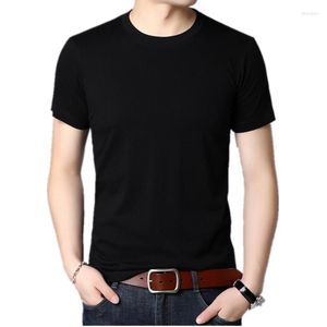 T-shirt da uomo 2023 Estate manica corta coreana Camicia di cotone casual di grandi dimensioni Abbigliamento Camisas Blusas Masculinas Vestidos Casuales