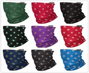 Basketbol küçük logolar dikişsiz boyun gaiter kalkan scarf bandana yüz maskeleri UV koruma motosiklet bisiklet sürme koşusu H9520338