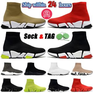 Outdoor Designer Sock Shoes Athletic Runners 2.0 socks Casual Shoe Speed Knit Slip-On Boots Platform Sneakers Jogging Mens Womens Training Tennis Trainers Size Eur 45