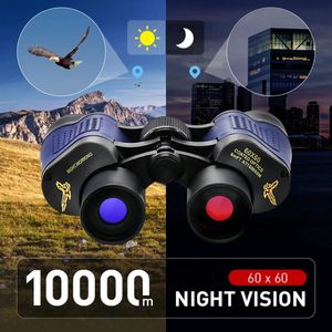 Telescope Binoculars Apexel Professional 60x60 Optics With Low Light Night Vision kraftfulla jaktkikare för campingverktyg 231128