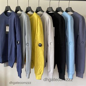 Erkek tişört erkek şort 22ss bir lens gözlük ceket marka hoodies sıradan uzun kollu jumperlar tasarımcı cp üst sweatshirt erkek lüks kaput o yaka kazak giyim z99