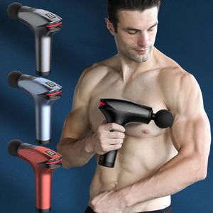 Massageador de corpo inteiro Compressa fria Pistola de massagem de 32 velocidades Fáscia Alívio da dor profunda Dor muscular Relaxamento Corpo inteiro Ferramentas de fitness para construção muscular 231128