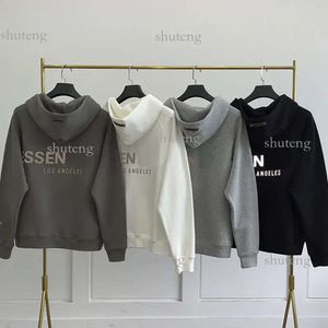 Luxury Ess Reflect Letter Printed Zip Up Fashion Hoodie Sweatshirt Women Men's Hoodies Sport Coat Pullover Gothic Long Sleeve Oversized 644