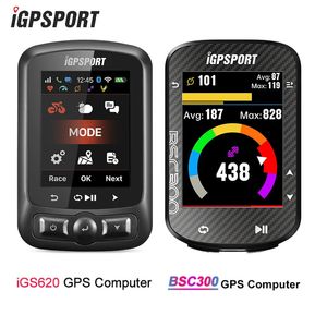 Cykeldatorer IGPSPORT IGS620 BSC300 GPS Cycling Computer Portuguese Ant Navigation Speedometer Heart Rate Monitor Outdoor Accessories 231129