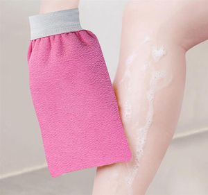 Epacket banho purificadores luva massagem luva pele morta remover a pele esfoliante chuveiro spa limpeza do corpo beleza banheiro fornecimento254l4011640