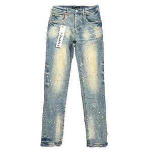 Designer de jeans roxo Jean Mens Jeans calças de moda Design rétron retro Retro Use calças de moletom casual Mulheres Robin Bxhu