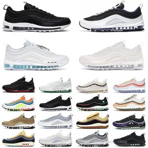 Running Shoes Jesus Shoes Satan Sean Wotherspoon Triple White Black Halloween Silver Bullet Blue Hero Bred South Beach Mens Womens trainer sneaker 36-46 With Box