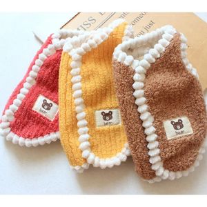 Abbigliamento per cani Simpatico pile per animali domestici Cappotto invernale caldo per orsi per cuccioli Cani di taglia piccola e media Felpa Giacca Bulldog francese Chihuahua 231128