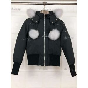 2023 Canada Scissors Short Down Jacket Bomber Jacket Winter Short Decorationss Igner Down Jacket for Women Red White Black Down Woman Xs-xl 425 29