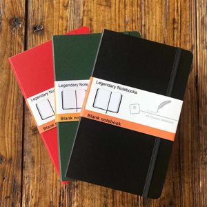 Anteckningar A5 Classic Legendary Notebook Agende Notepad Art Journal Doted PagesRuledSquareblank 100gsm Paper 231128