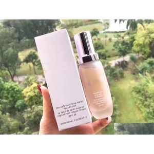 Foundation Foundation Lar Makeup Soft Liquid The Softy Fluid Long Wear 30Ml Face Makeups Drop Delivery Health Beauty Df9 Dh2Ar