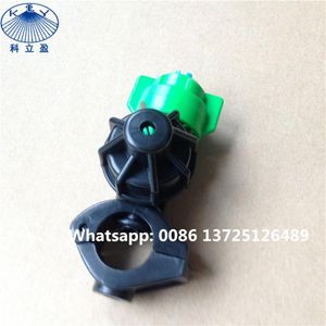 10 pcs per lot to clamp on 20mm pipe Plastic agricultural boom sprayer nozzle210w