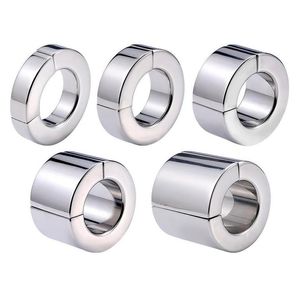 Other Health Beauty Items Other Health Beauty Items Magnetic Cockrings Metal Scrotum Pendant Ball Stretcher Testis Weight Stainless Dh1Nk