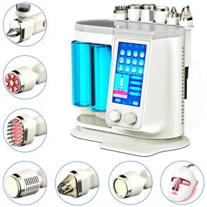 Newest 7 in 1 hydro oxigen pdt led brush plasma shower hifacial hydra aqua peel facial machine for salon