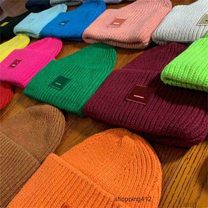 Beanies Hat Designer Ac Smiling Face Beanie Winter Knitted Luxury Splicing Cold Spring Skull Caps Fashion Unisex Cashmere Casquettefgyx6CTK