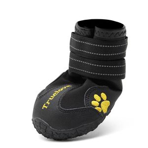 Shoes Winhyepet Dog Shoes Waterproof Warm Boots Antislip Tpr Sole Snow Footwear Protecting Feet 4pcs Pet Shoes for Walking,traveling