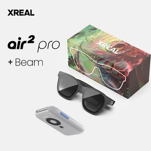 VR -glasögon Xreal Nreal Air 2 Pro Smart AR HD 130 tum Space Giant Screen Privat Cinema Portable 1080p View vs Rokid Max 231128
