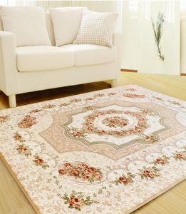 Tapete persa grande área de alta qualidade rosa estilo europeu simples quarto moderno cheio de tapetes sala mesa chá sofá gr5966487