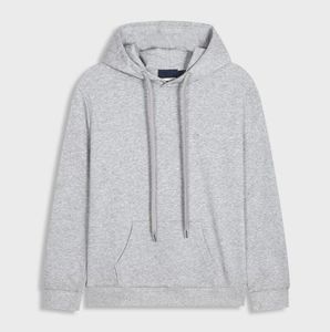 Küçük At Erkek Hoodies Erkekler Sweatshirt Sonbahar Kış Gevşek Fit Kapüşonlu Drawstring Büyük Cep Kazak Üstler Kalın Polar Astak Hoodie