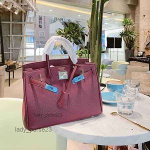 Bolsas femininas Hermlogs Soft Basket High Hbirkins Bolsa de bolsas femininas Tote bolsas de bolsas 2024 Lady Leather Quality Bandbag feminina Fashi 5iwa