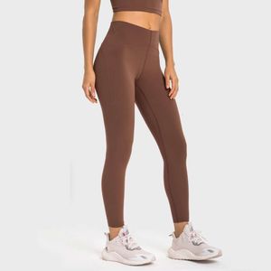 2024 lu lu lemon Pantaloni da palestra Align Sport Yoga Pantaloni da donna a vita alta Fitness Allenamento Collant Push Up Scrunch Leggings senza cuciture Abbigliamento da corsa