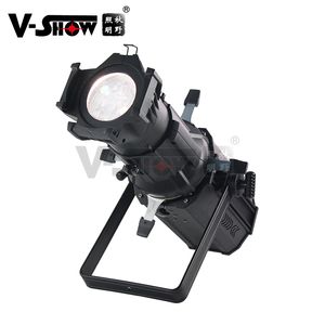 VSHOW 200W LED -profil Spotlight 3000K DMX LED -studio ellipsoidal lampor för Auditorium Theatre Fashion Show