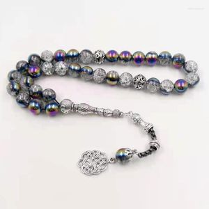 Strand Crystal Tasbih 2023 Stil Misbaha 33 Boncuklar Bilezik Müslüman Eid Adha Hediye Aksesuarları Elde İslam Türk Moda Takı