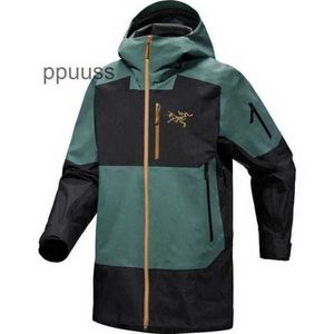 Arcterys Giacche da Uomo Designer Canada Cappotti Canadian Sabre SV Uomo Semplice Antivento Antipioggia Carica Alpinismo Cappotto Outdoor Casual Panno N2C6