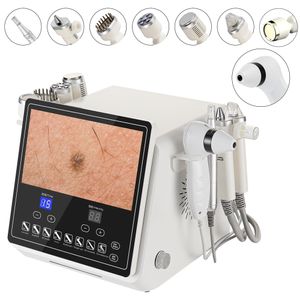 8 em 1 máquina hidro facial multifuncional instrumento de bolha pequena com analisador de pele