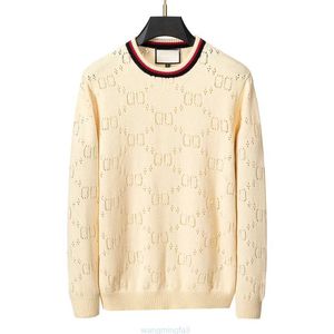 2JXP Erkek Kadın Sweaters Tasarımcısı Siyah Beyaz Sarı Kahve Örgü Yün Sıcak Klasik Ekose Şerit Marka Moda Günlük Uzun Kollu Lüks Sweater M-3XL