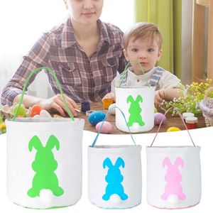 Gift Wrap 3Pcs Kids Basket Egg Bags With Ruffled For Children Toys Event Dress Women Party