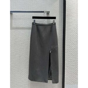 Saias 2023 novo outono inverno designer uma marca de moda mesmo estilo vestido luxo mulheres 1009-4 gota entrega vestuário roupas dh65o