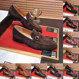 Heiße Top-Qualität für Männer mit runder Zehenpartie, Büroschuh, Designer-Loafer, G-Schuhe, Original-Hochzeitspaty, luxuriöse Abendschuhe, Echtlederschuh, klassische, elegante Loafer 38-46