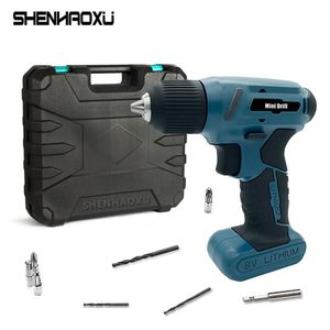 Boormachine Super Mini Cordless Electric Screwdriver 8V Lithium Battery Operated Typec Rechargeable LED Electric Tools set Electric Drill