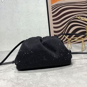 Luxury Shape The Pouch Borsa Desinger Morbida pelle di vitello Spalla da donna Bianco Nero Marrone Rosa tote bag Frizione Vera pelle Moda Donna Upgrade Mini Cloud Bags