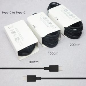 OEM type C to Type-C data cable 1M 1.5M 2M cables fast charging cord note 10 20 charger for huawei p20 p30 818D
