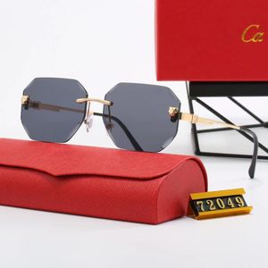 Designer Sunglasses For Men Women Sunglasses Fashion Classic Sunglass Luxury Polarized Pilot Oversized Sun Glasses UV400 Eyewear PC Frame Polaroid Lens 72049