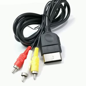 24p 1,8m de 6ft AV Audio Video Composto Cable RCA Cable Labor Adapter Conversor para Xbox 1st Gen