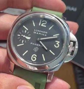 패션 손목 시계 PANERASS 럭셔리 인스턴트 44mm PAM01005 수동 기계식 남성 방수 디자이너 스테인리스 스틸 고품질 고품질